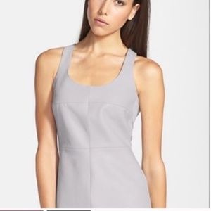 Bailey 44 Leather Racerback Grey